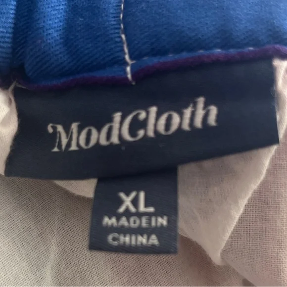 ModCloth Rainbow/Pride Midi 100% Cotton Skirt Size XL EUC - Picture 8 of 10